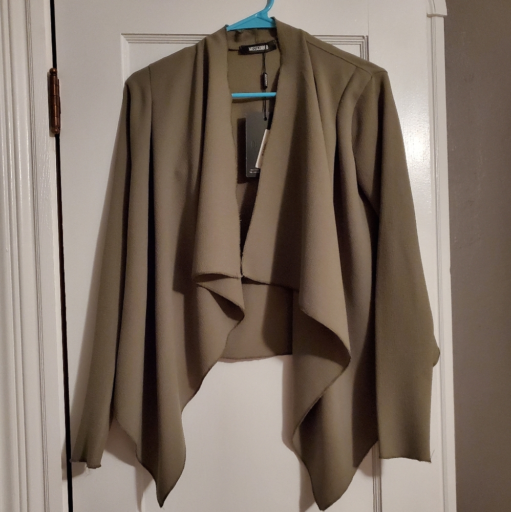 Misguided waterfall jacket